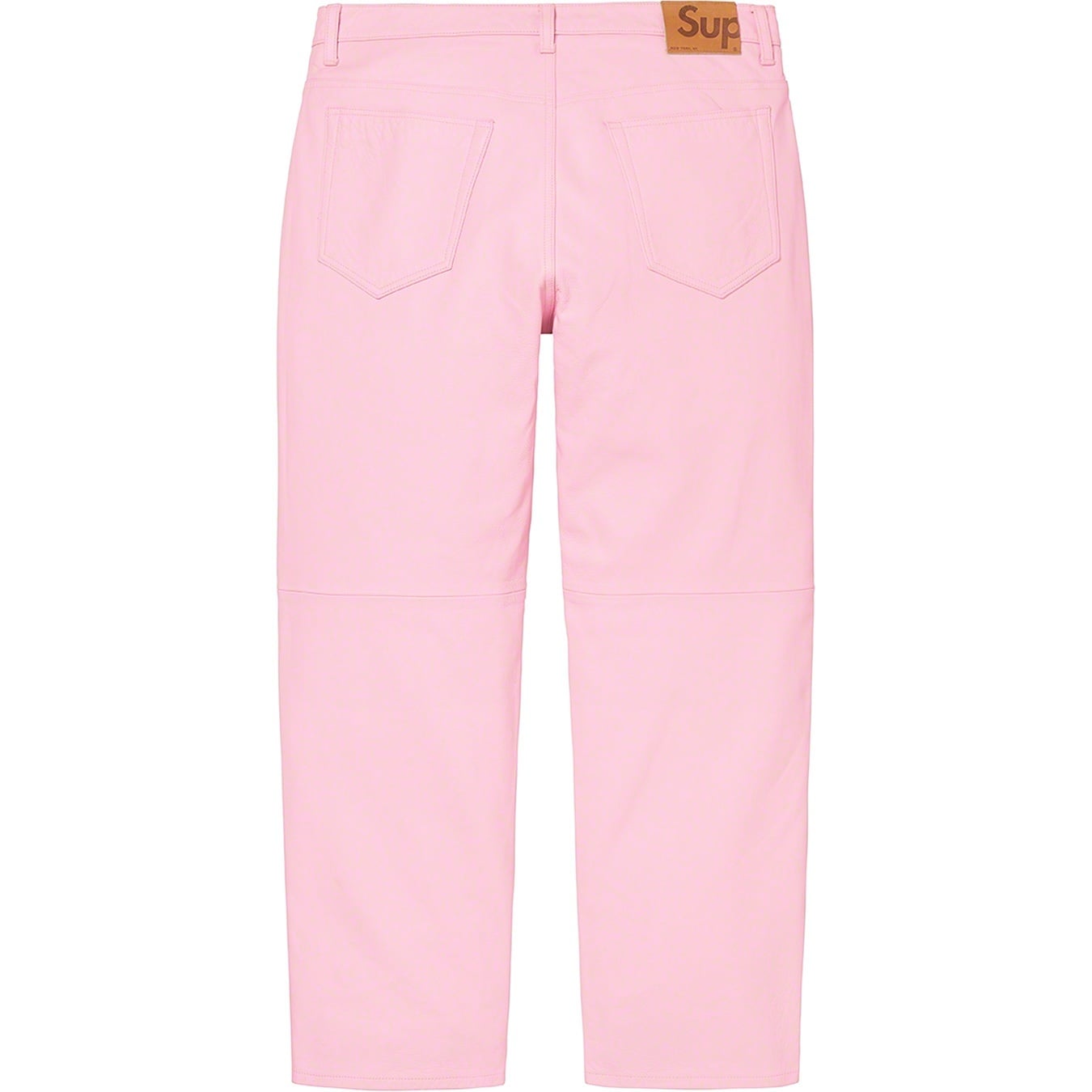 Leather 5-Pocket Jean view 11